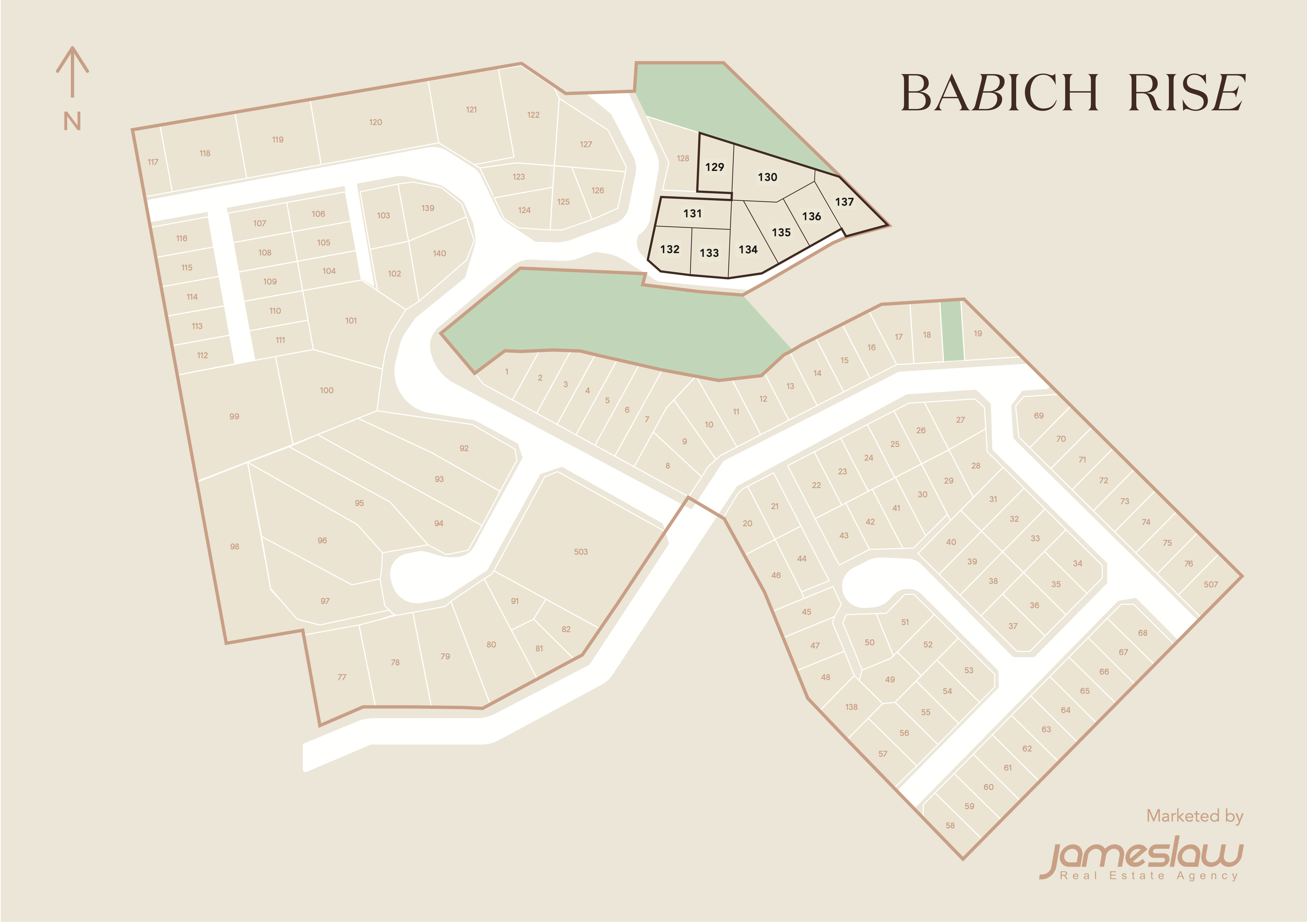 Babich Rise Stage 8 scheme plan